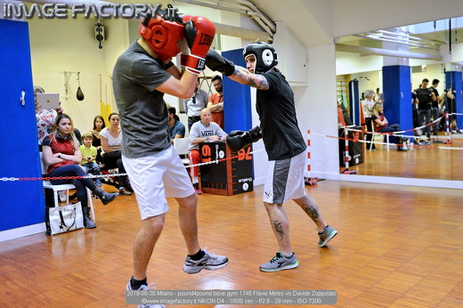2019-05-30 Milano - pound4pound boxe gym 1748 Flavio Meles vs Davide Zoppolato